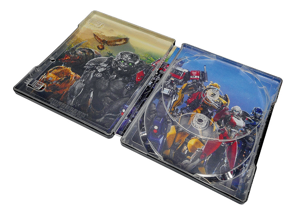 Fotografías del Steelbook de Transformers: El Despertar de las Bestias en UHD 4K y Blu-ray 16