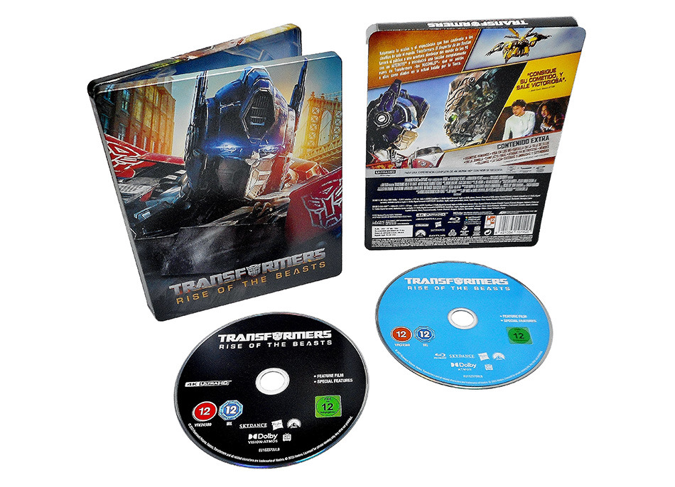 Fotografías del Steelbook de Transformers: El Despertar de las Bestias en UHD 4K y Blu-ray 17