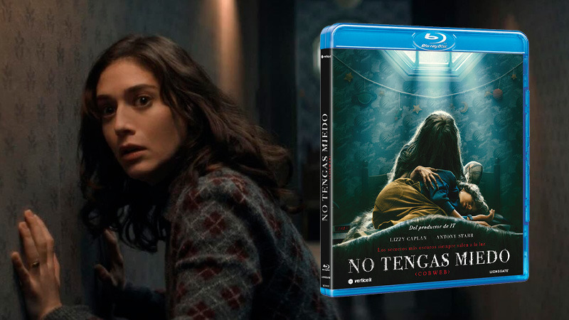 Carátula y detalles de No Tengas Miedo (Cobweb) en Blu-ray