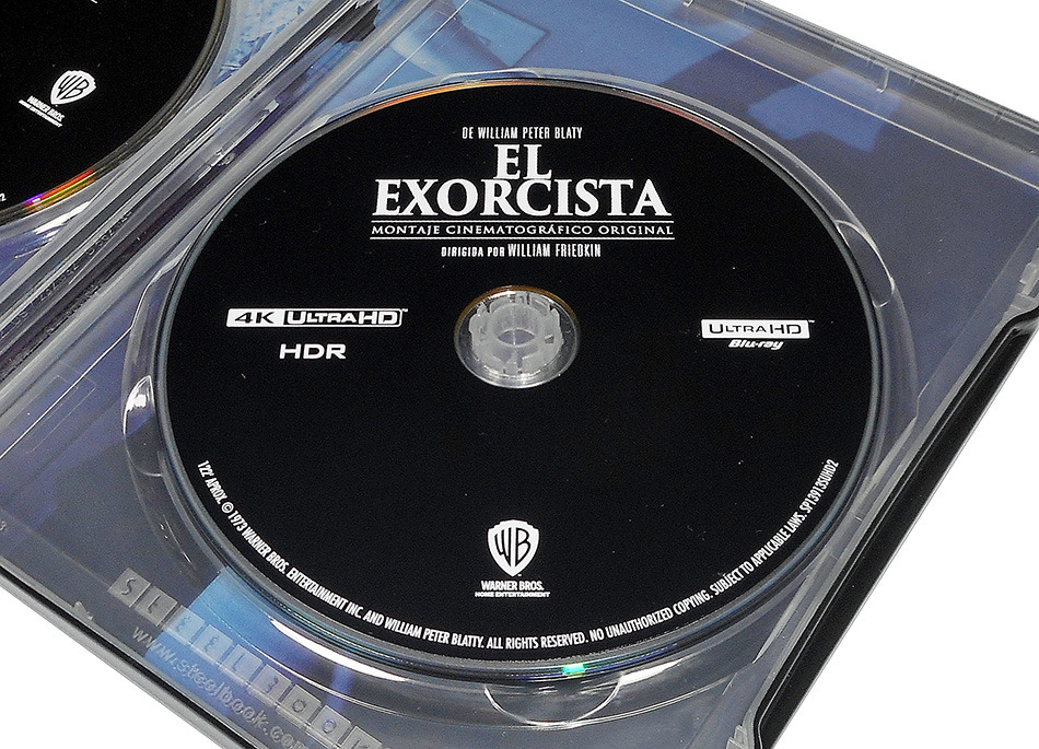 Fotos de la edición coleccionista de El Exorcista en UHD 4K 13