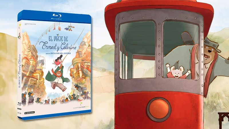 El Viaje de Ernest y Célestine a la venta en Blu-ray en diciembre