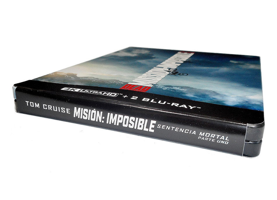Fotografías del Steelbook de Misión: Imposible - Sentencia Mortal Parte Uno en UHD 4K y Blu-ray 4