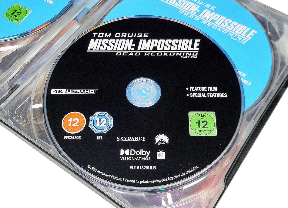 Fotografías del Steelbook de Misión: Imposible - Sentencia Mortal Parte Uno en UHD 4K y Blu-ray 12