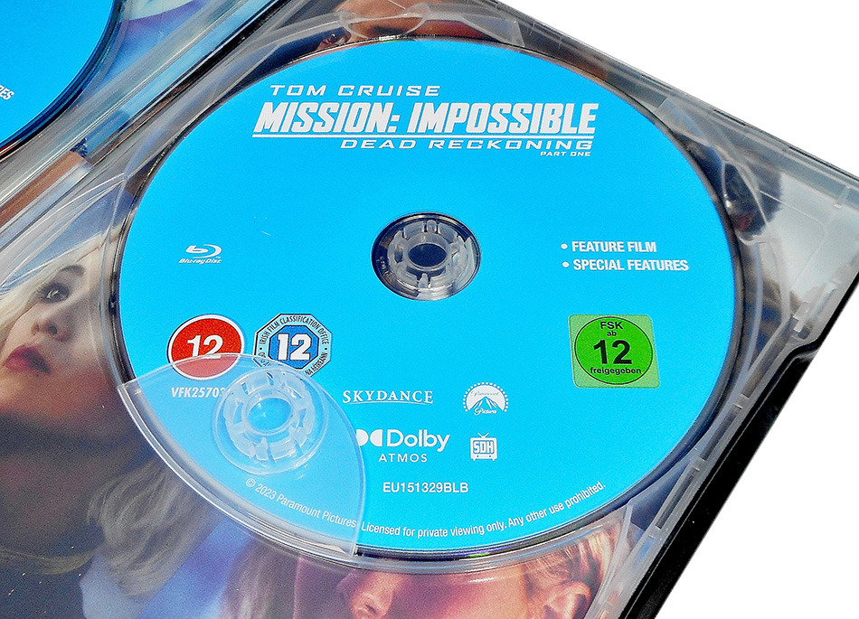 Fotografías del Steelbook de Misión: Imposible - Sentencia Mortal Parte Uno en UHD 4K y Blu-ray 13