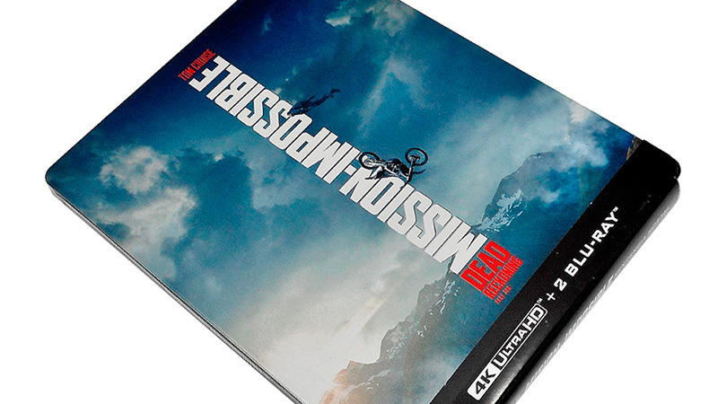 Fotografías del Steelbook de Misión: Imposible - Sentencia Mortal Parte Uno en UHD 4K y Blu-ray