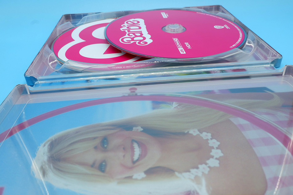 Fotografías del Steelbook de Barbie en UHD 4K y Blu-ray 15