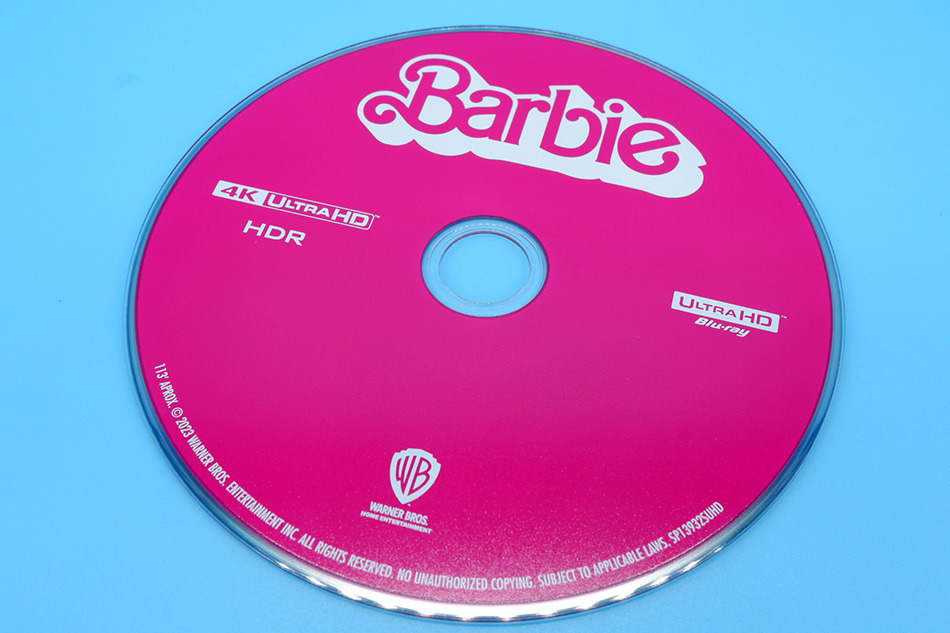 Fotografías del Steelbook de Barbie en UHD 4K y Blu-ray 19