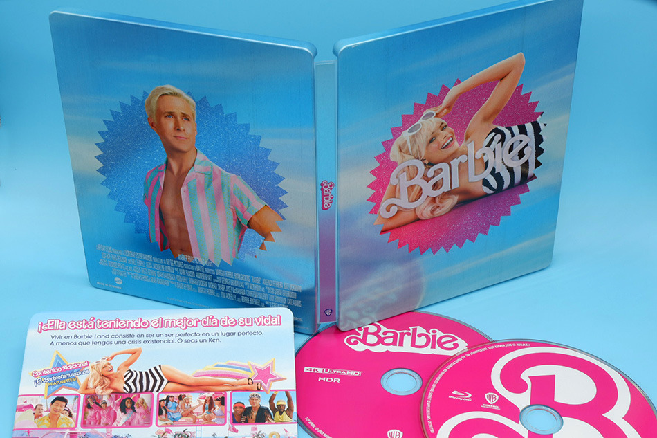 Fotografías del Steelbook de Barbie en UHD 4K y Blu-ray 21