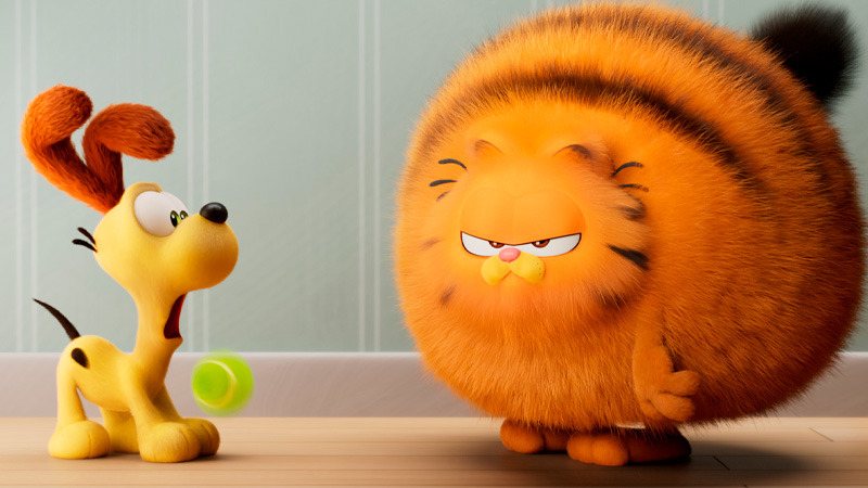 Tráiler de la nueva película de animación de Garfield