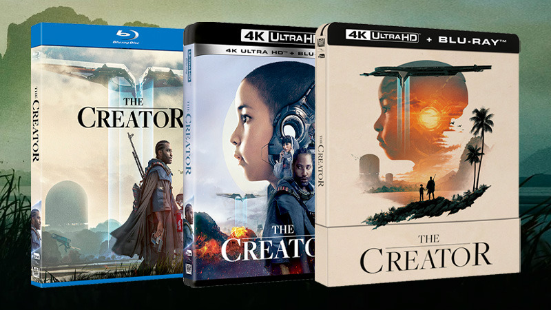 Fecha y contenidos de The Creator en Blu-ray, UHD 4K y Steelbook