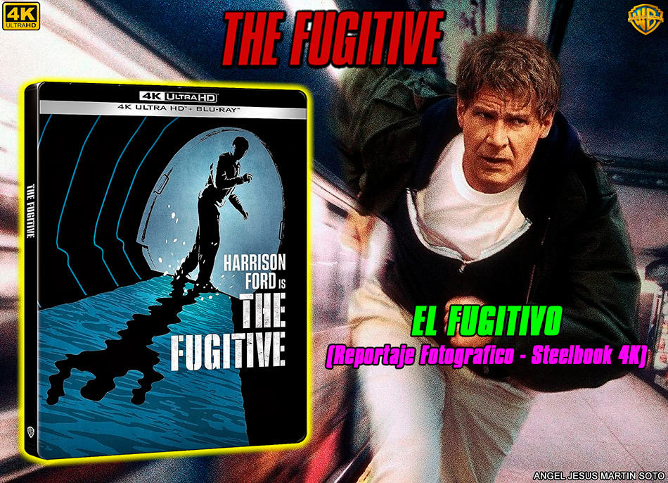 Fotografías del Steelbook de El Fugitivo en UHD 4K y Blu-ray 1