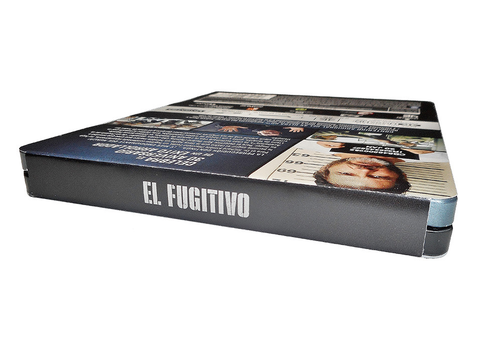 Fotografías del Steelbook de El Fugitivo en UHD 4K y Blu-ray 4