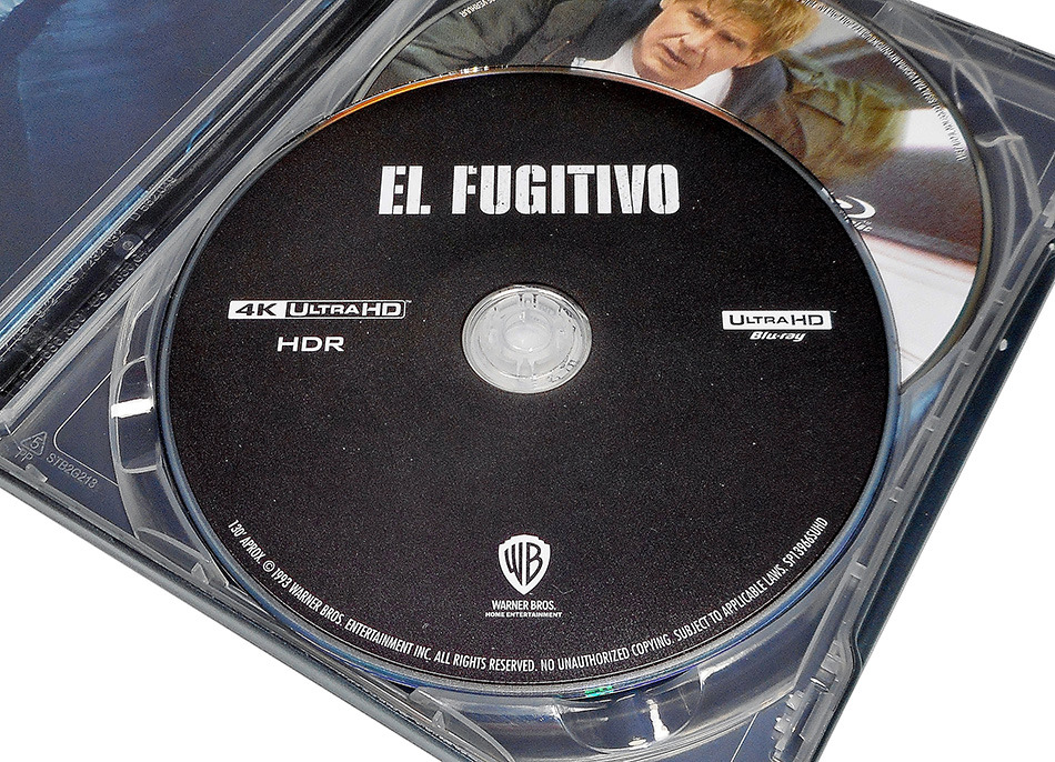 Fotografías del Steelbook de El Fugitivo en UHD 4K y Blu-ray 11