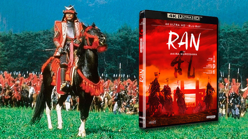 Así sera la primera edición en UHD 4K de Ran, dirigida por Akira Kurosawa
