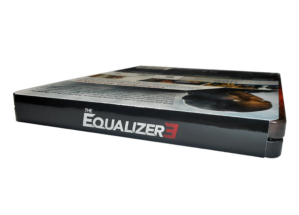 Fotografías del Steelbook de The Equalizer 3 en UHD 4K y Blu-ray 4