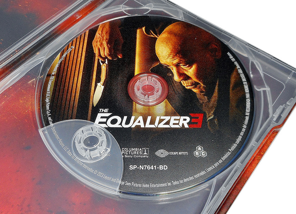Fotografías del Steelbook de The Equalizer 3 en UHD 4K y Blu-ray 13