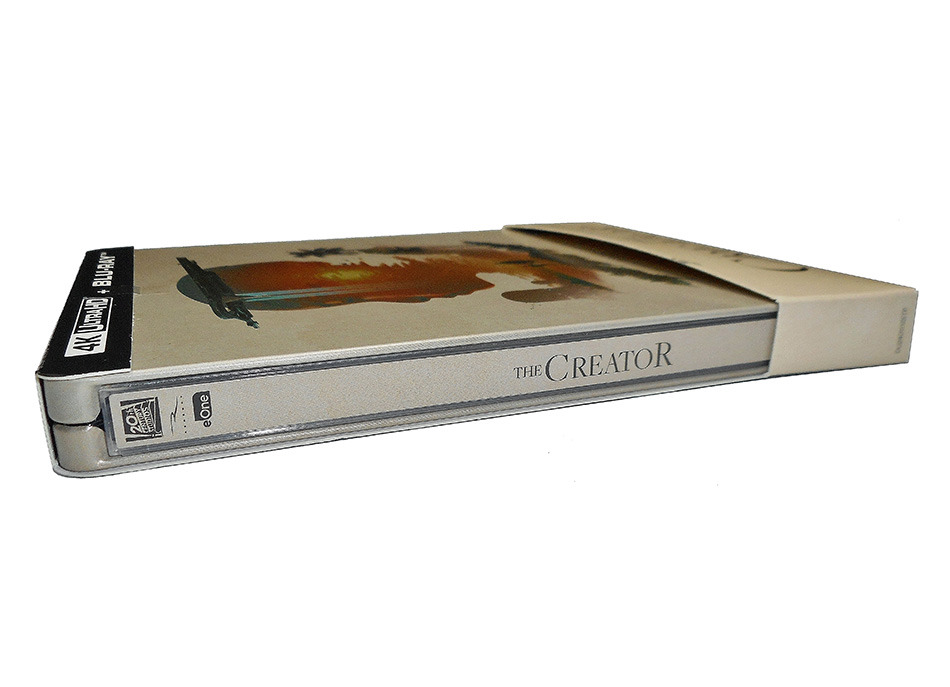 Fotografías del Steelbook de The Creator en UHD 4K y Blu-ray 3