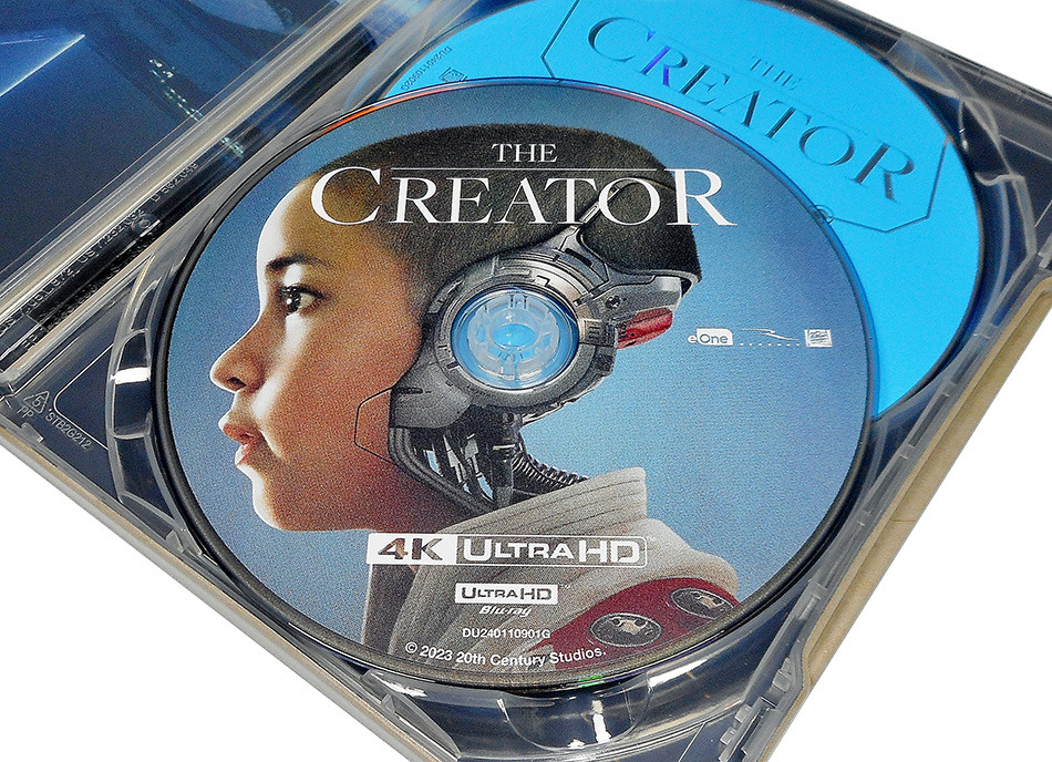 Fotografías del Steelbook de The Creator en UHD 4K y Blu-ray 11