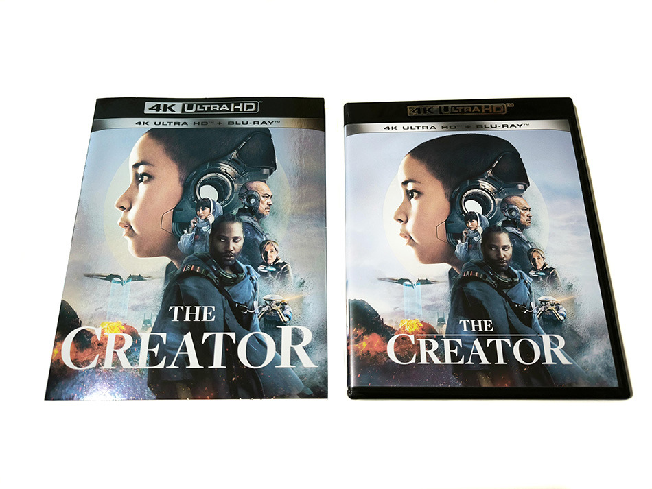 Fotografías de la edición con funda de The Creator en UHD 4K y Blu-ray 7