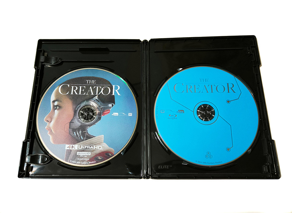 Fotografías de la edición con funda de The Creator en UHD 4K y Blu-ray 8