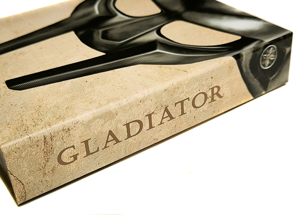 Fotografías de la edición Titans of Cult de Gladiator en UHD 4K y Blu-ray 4