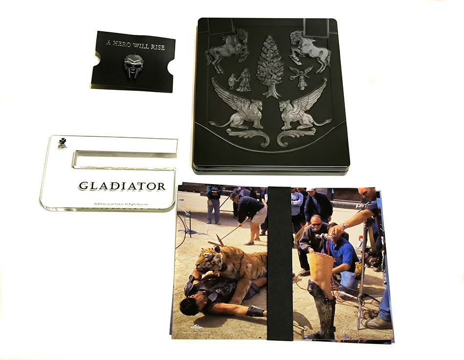 Fotografías de la edición Titans of Cult de Gladiator en UHD 4K y Blu-ray 17
