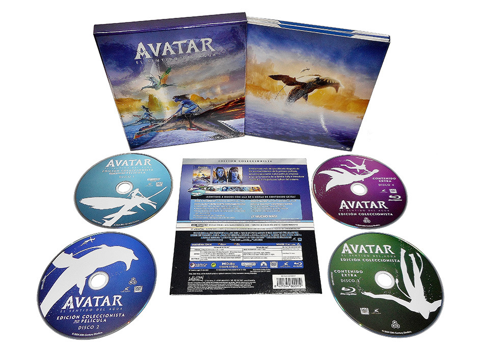 Fotografías de la edición coleccionista de Avatar: El Sentido del Agua en UHD 4K y Blu-ray 19