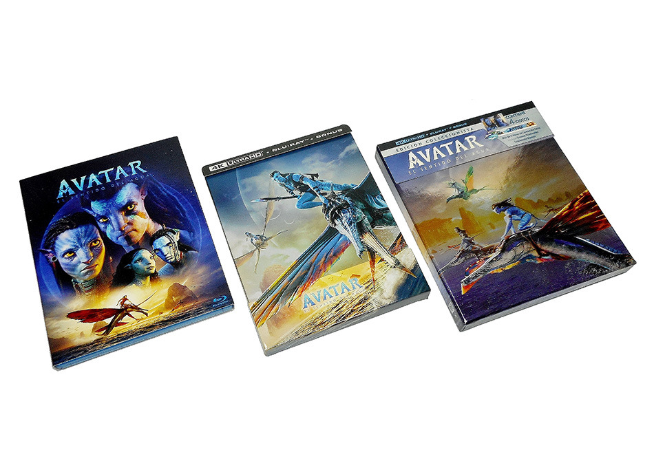 Fotografías de la edición coleccionista de Avatar: El Sentido del Agua en UHD 4K y Blu-ray 20