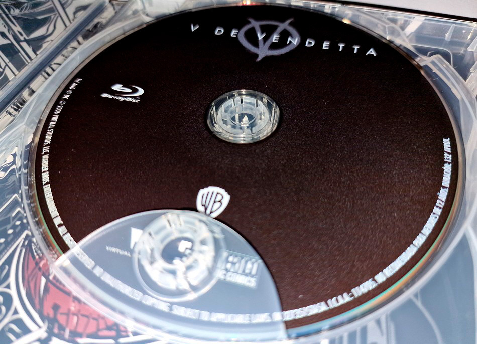Fotografías del Steelbook de V de Vendetta en UHD 4K y Blu-ray 13
