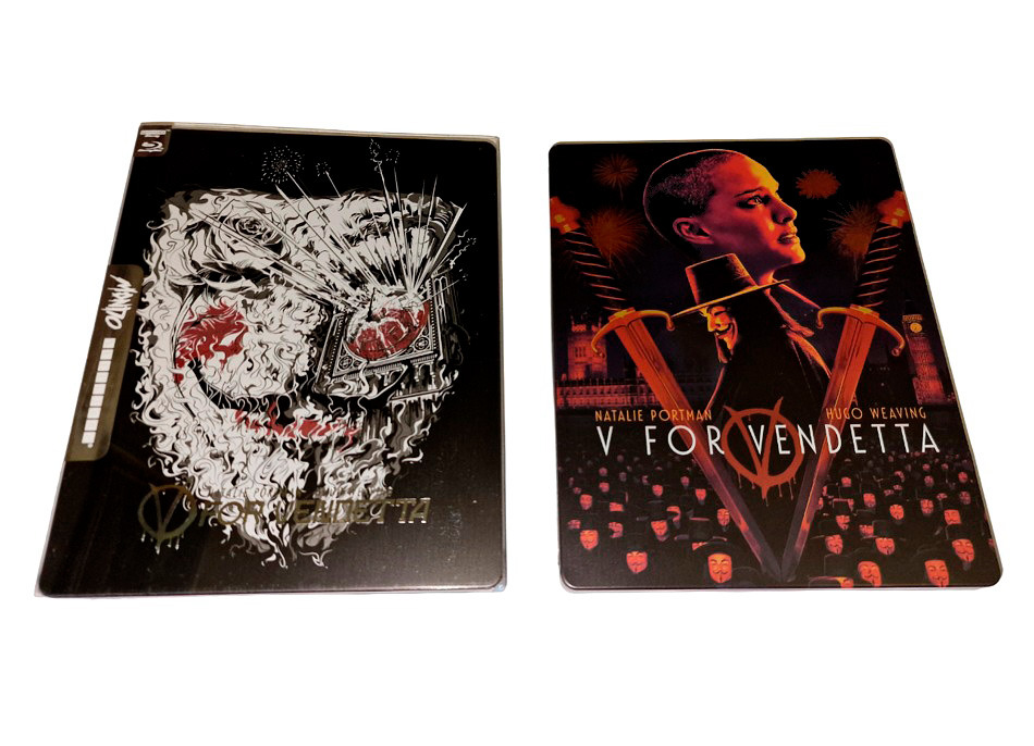 Fotografías del Steelbook de V de Vendetta en UHD 4K y Blu-ray 18