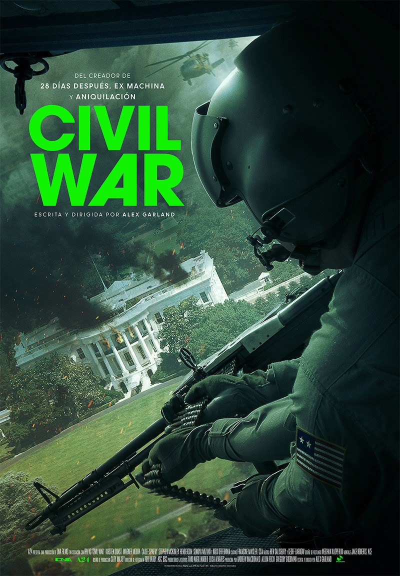 Tráiler de Civil War -dirigida por Alex Garland- en castellano