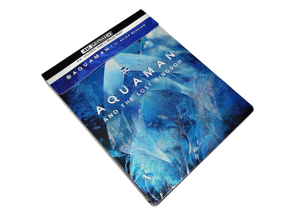 Fotografías del Steelbook de Aquaman y el Reino Perdido en UHD 4K y Blu-ray 2