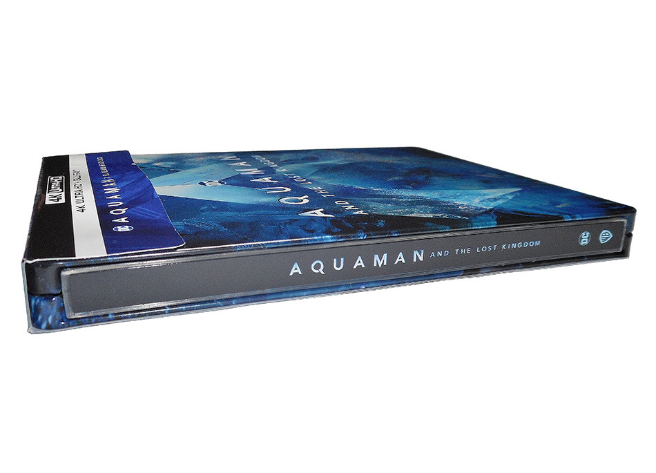 Fotografías del Steelbook de Aquaman y el Reino Perdido en UHD 4K y Blu-ray 3