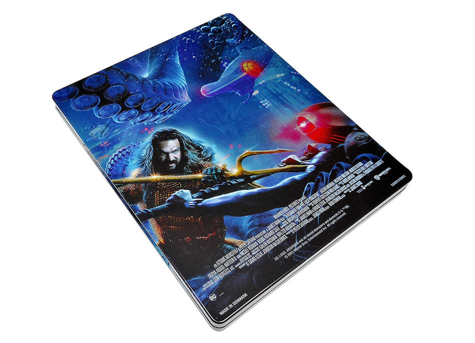Fotografías del Steelbook de Aquaman y el Reino Perdido en UHD 4K y Blu-ray 7