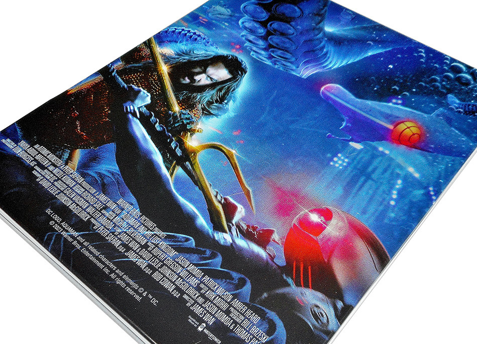 Fotografías del Steelbook de Aquaman y el Reino Perdido en UHD 4K y Blu-ray 8