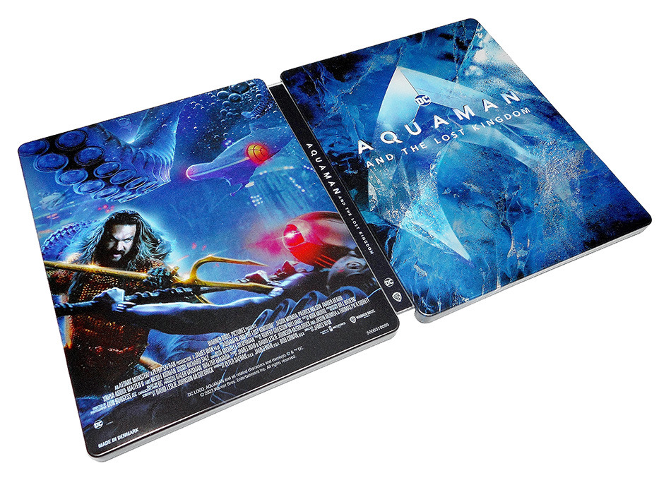 Fotografías del Steelbook de Aquaman y el Reino Perdido en UHD 4K y Blu-ray 11