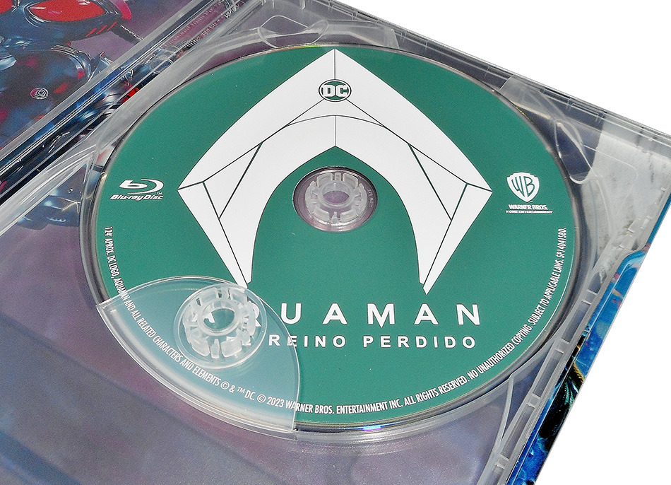 Fotografías del Steelbook de Aquaman y el Reino Perdido en UHD 4K y Blu-ray 13