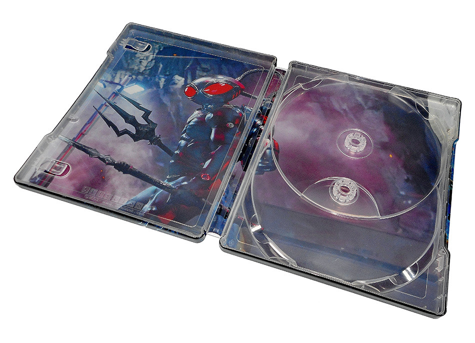 Fotografías del Steelbook de Aquaman y el Reino Perdido en UHD 4K y Blu-ray 16