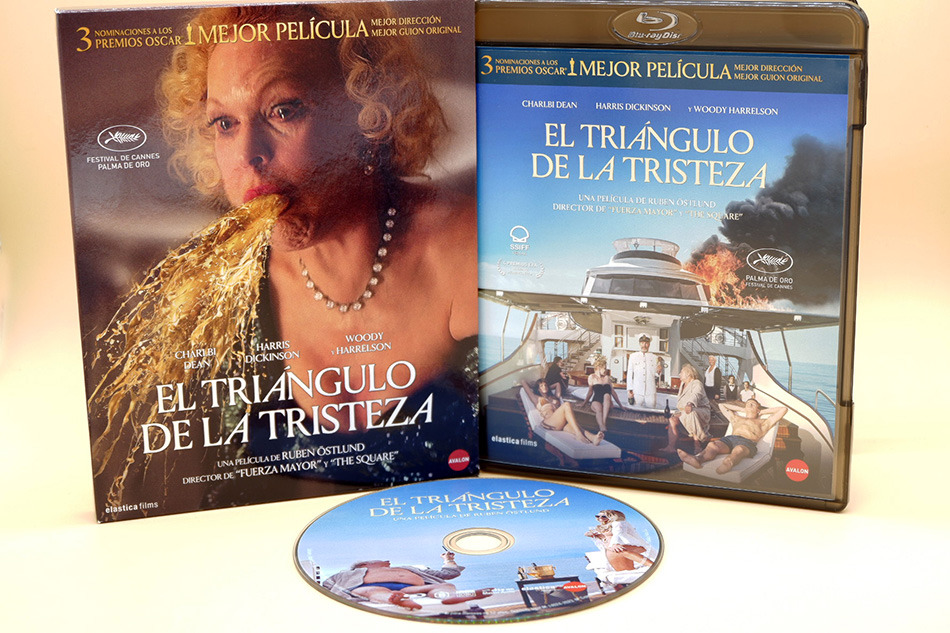 Fotos de la edición limitada de El Triángulo de la Tristeza en Blu-ray 18