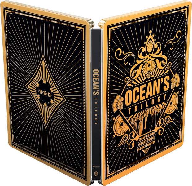Trilogía Ocean's - Edición Metálica Ultra HD Blu-ray 3