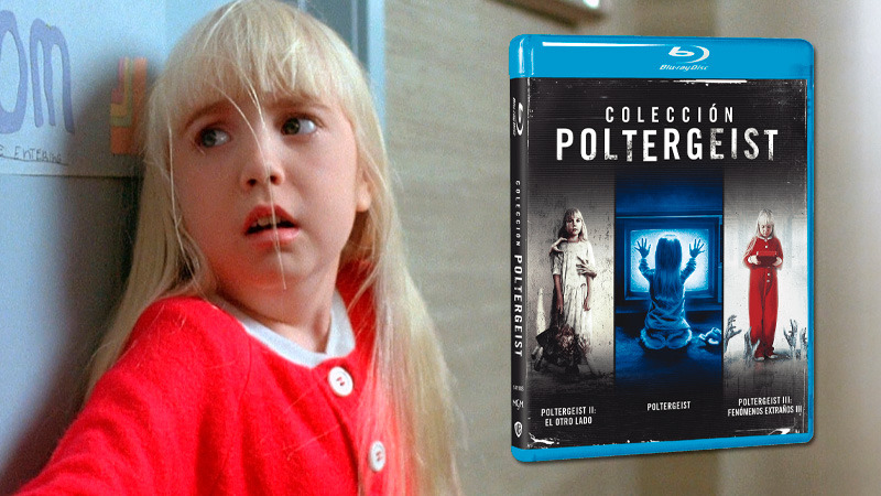 Colección Poltergeist en Blu-ray con las dos películas inéditas 