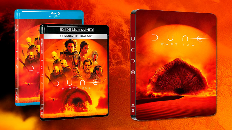 Dune: Parte Dos anunciada en Blu-ray, UHD 4K y Steelbook 4K