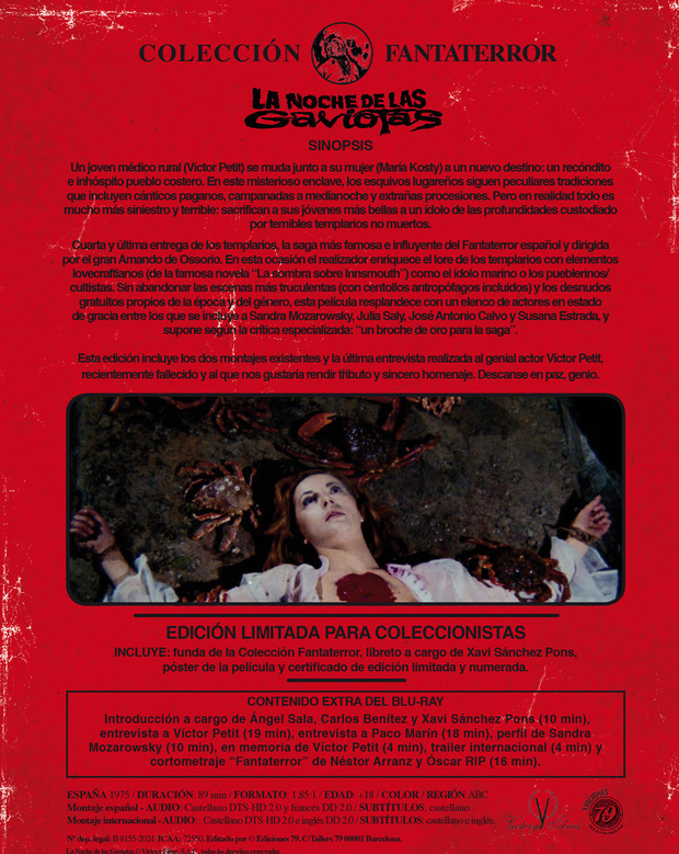 La Noche de las Gaviotas - Edición Limitada Blu-ray 3