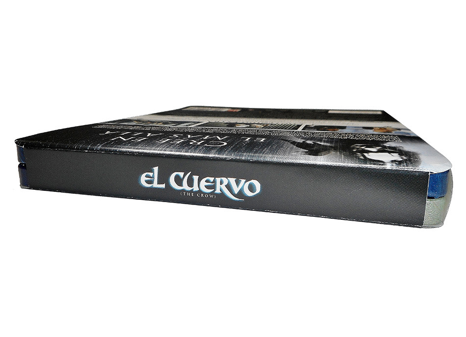 Fotografías del Steelbook azul de El Cuervo en UHD 4K y Blu-ray 4