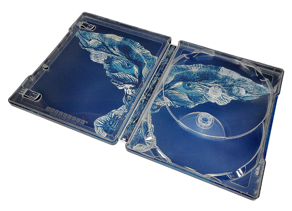 Fotografías del Steelbook azul de El Cuervo en UHD 4K y Blu-ray 16
