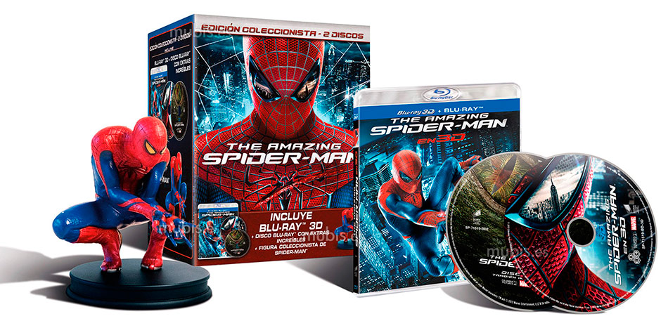 The Amazing Spider-Man en Blu-ray - Guía de ediciones