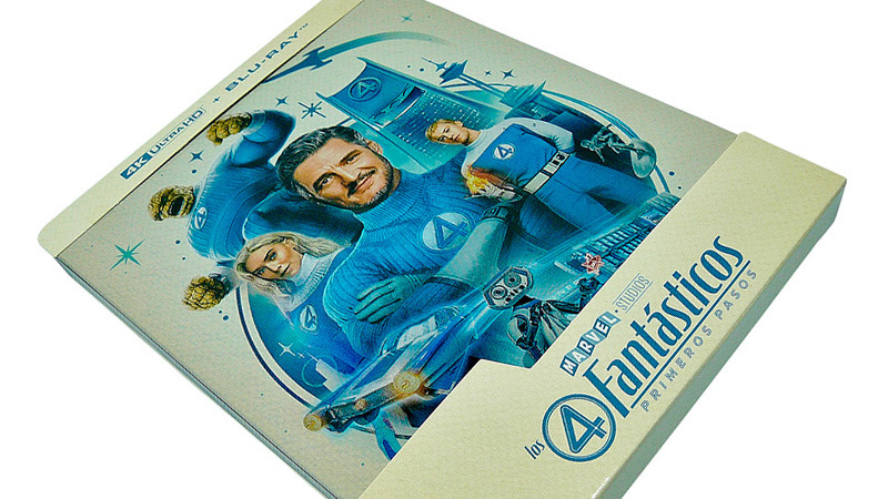 Fotografías del Steelbook de Los 4 Fantásticos: Primeros Pasos en UHD 4K y Blu-ray