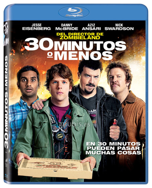 30 Minutos o Menos en Blu-ray en Marzo