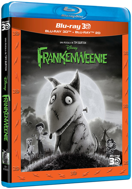 Contenidos extra y datos técnicos de los Blu-ray de Frankenweenie