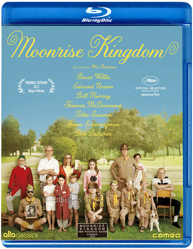 Detalles del Blu-ray de Moonrise Kingdom